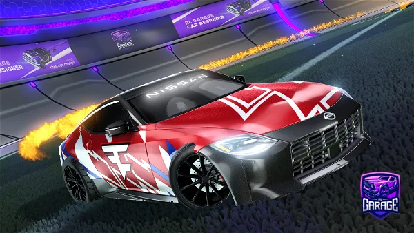 A Rocket League car design from Octy2