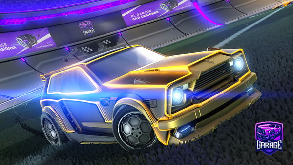 A Rocket League car design from MWWM10