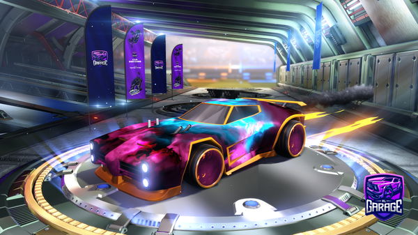 A Rocket League car design from MagicEagleYT