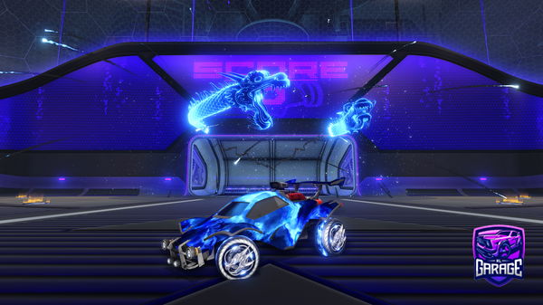 A Rocket League car design from D4v1Zeti