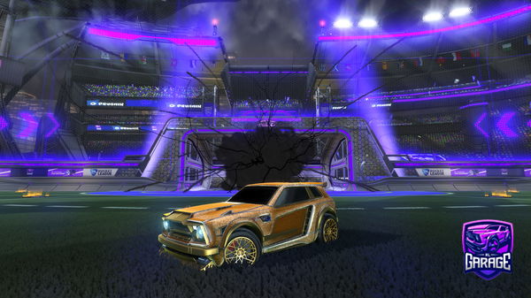 A Rocket League car design from DefinitelyTrash