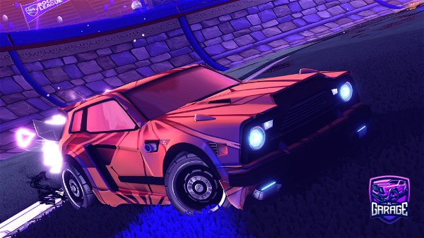 A Rocket League car design from Null-Plus