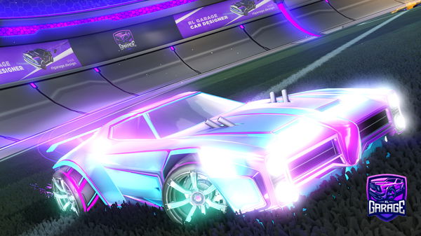 A Rocket League car design from synthase