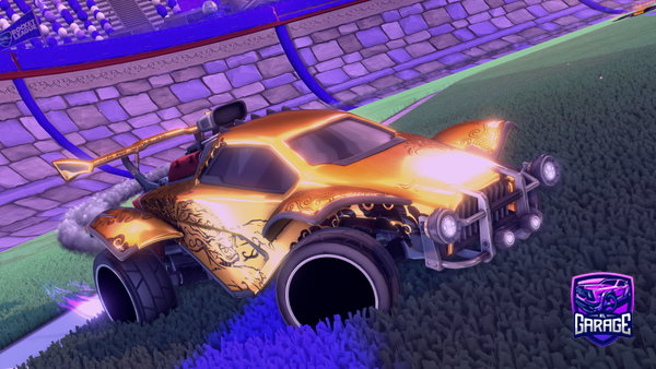 A Rocket League car design from Devoumofficial