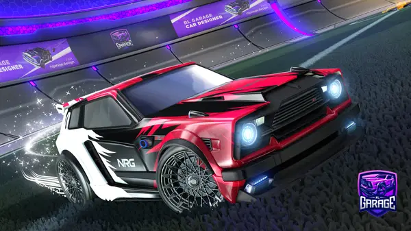 A Rocket League car design from Sharkie-Boy