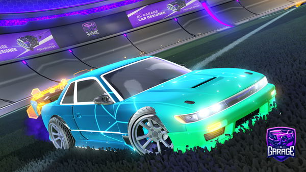 A Rocket League car design from Niagyr1