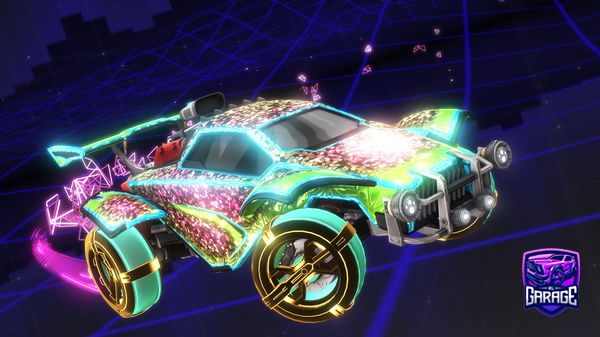 A Rocket League car design from T-Crafter
