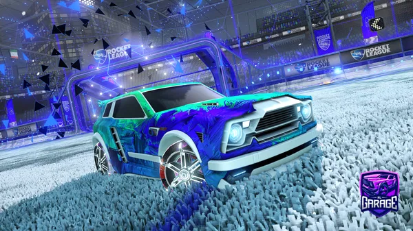 A Rocket League car design from FraggedSoul