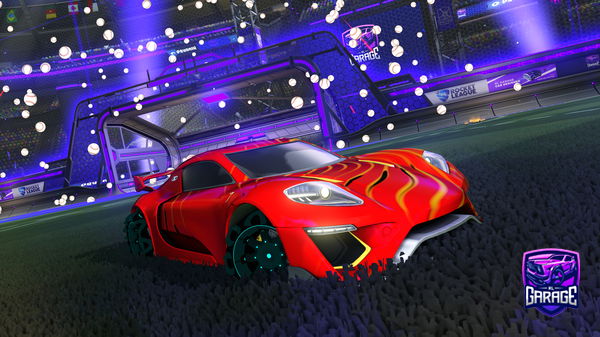 A Rocket League car design from Shooteo2313