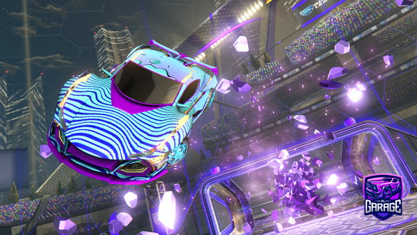 A Rocket League car design from asix_