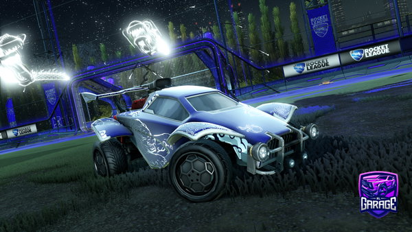 A Rocket League car design from H0TP0T