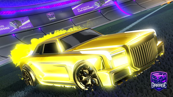 A Rocket League car design from Mistermendo