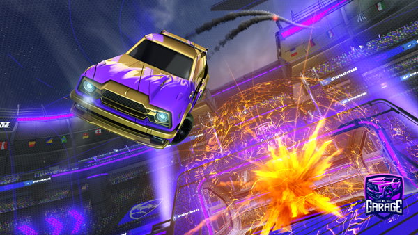 A Rocket League car design from not_tigasnoz02