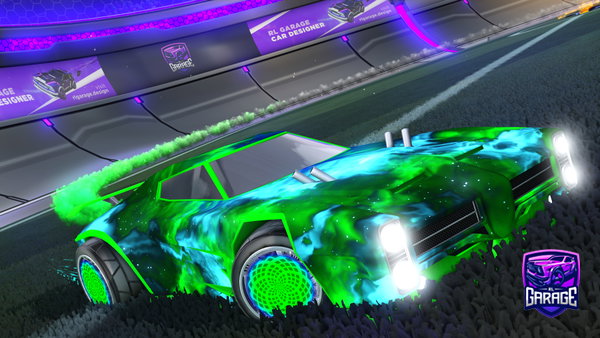 A Rocket League car design from Arkos_Locos