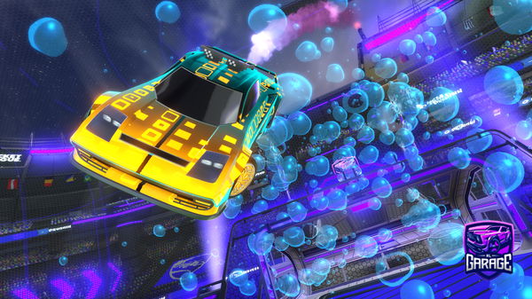 A Rocket League car design from rosestime7