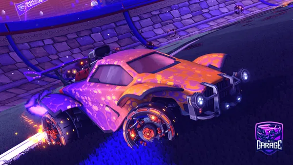 A Rocket League car design from Raiyu