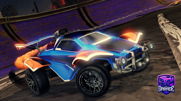 A Rocket League car design from DubbelDekker930