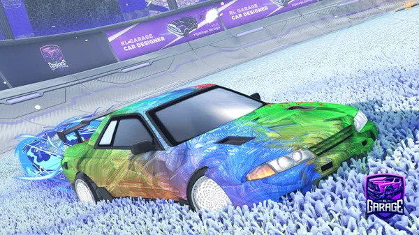 A Rocket League car design from McBigTony