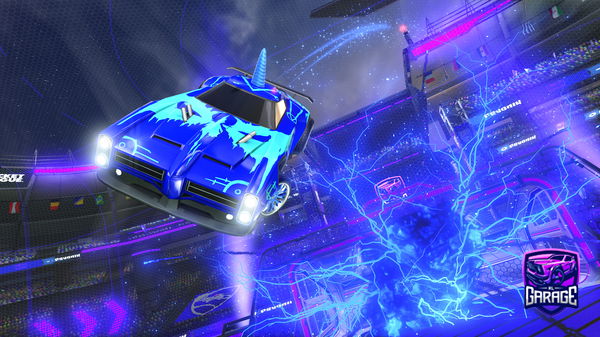 A Rocket League car design from Evdr11