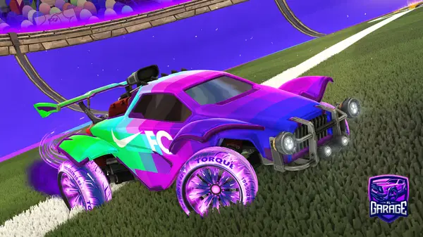 A Rocket League car design from Squib