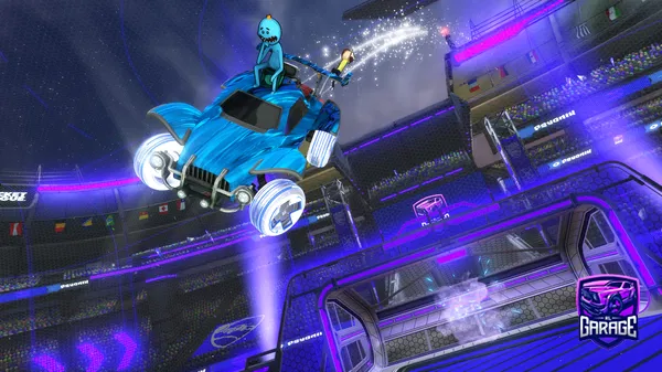 A Rocket League car design from tame1