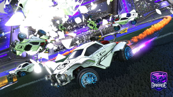 A Rocket League car design from WildP_RL