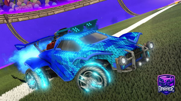 A Rocket League car design from denverbryan_19