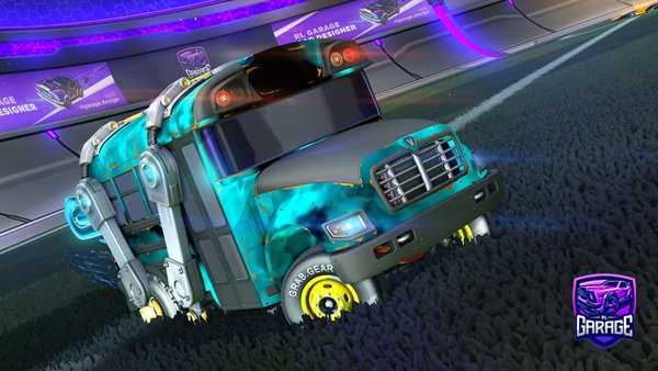 A Rocket League car design from A10Y13
