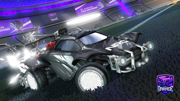 A Rocket League car design from PSN___B04_SNlP3R