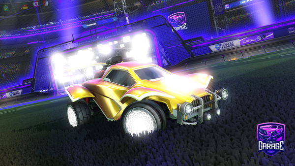 A Rocket League car design from Dogsarecool1984