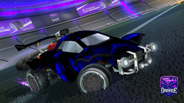 A Rocket League car design from nonoQwQ