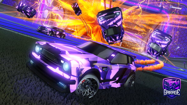 A Rocket League car design from BimmerF83