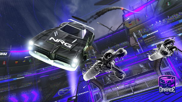 A Rocket League car design from hornet4000