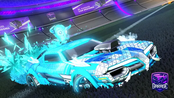 A Rocket League car design from spezridr
