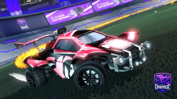 A Rocket League car design from SunkRL