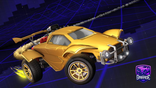 A Rocket League car design from Hardcore8