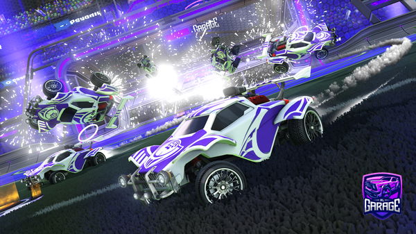 A Rocket League car design from Machmxn_UTX33