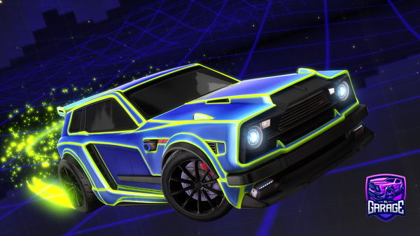 A Rocket League car design from Tse_Tung_Lee