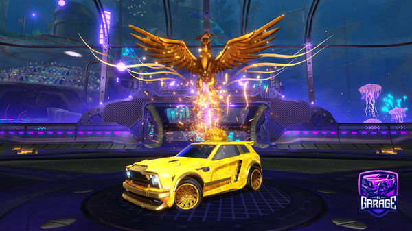A Rocket League car design from Psycho_Rll