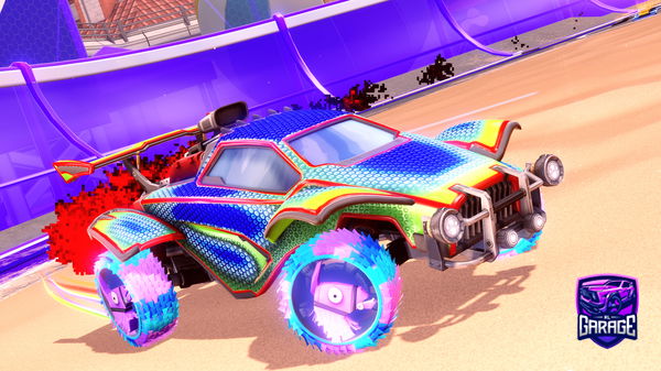 A Rocket League car design from Yalin-bro_editzYT