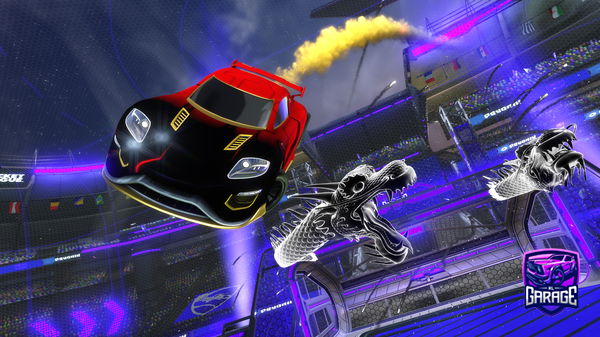 A Rocket League car design from Armankurd011