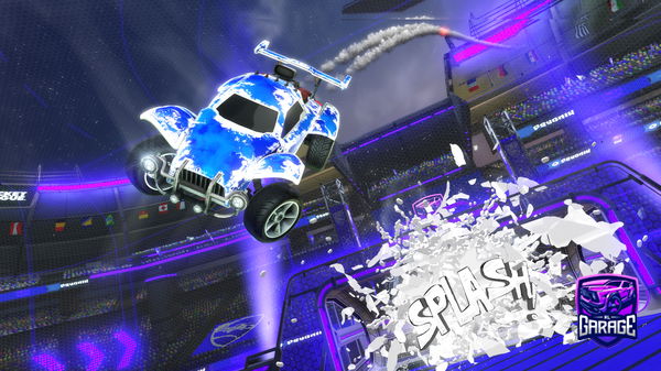 A Rocket League car design from Brockstrike