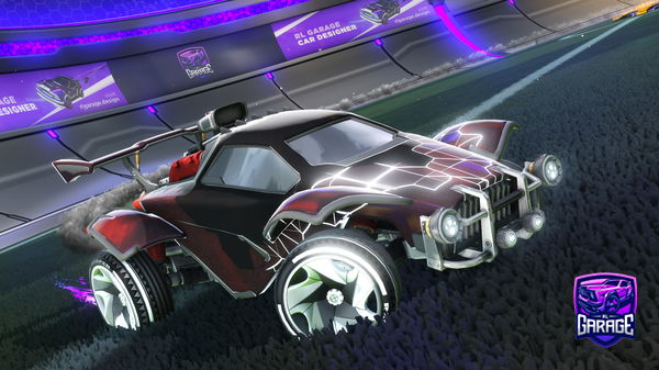 A Rocket League car design from Razviul