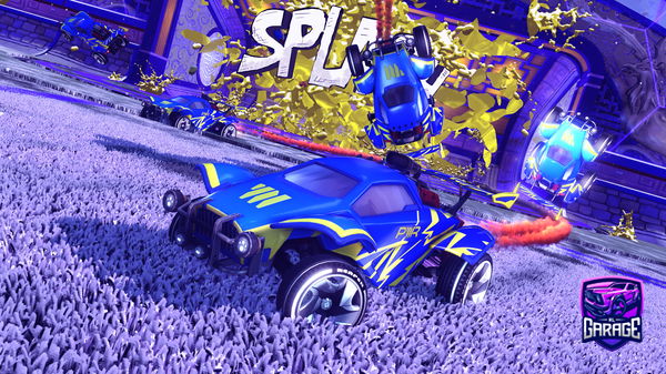 A Rocket League car design from ACE-ON-RL