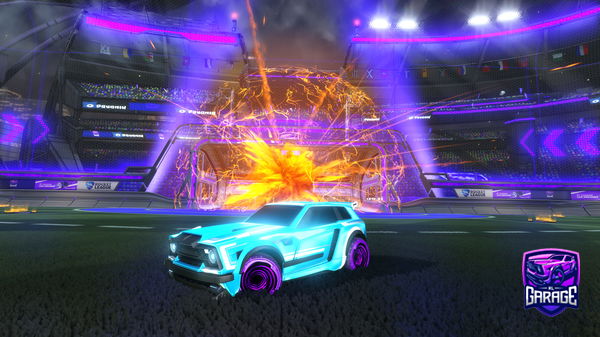 A Rocket League car design from Fennec_goalkepper