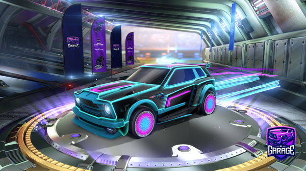 A Rocket League car design from Harel25