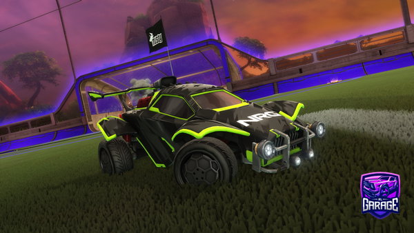 A Rocket League car design from EZI_069