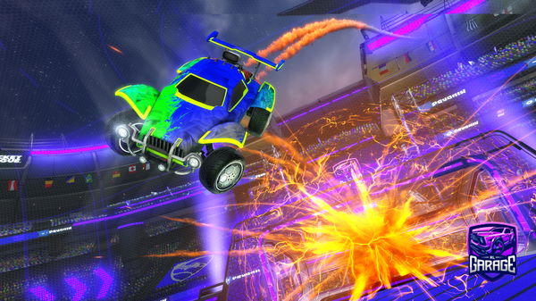 A Rocket League car design from Revvs_On_144hz