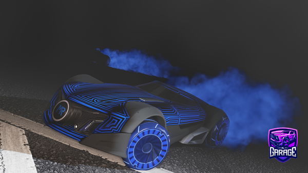 A Rocket League car design from MrRogers143