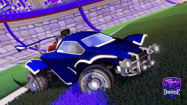 A Rocket League car design from Konamii